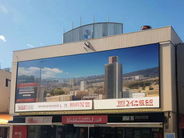 河南房地产楼顶广告的安装指南