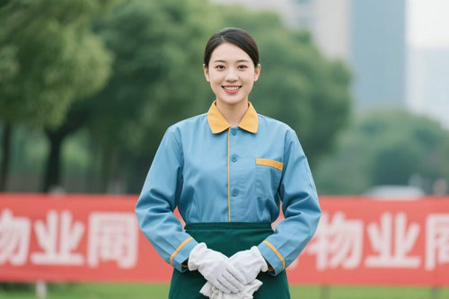晋城物业公司员工工装面料沾上乳胶漆渍后如何处理？