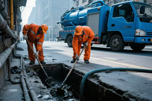 北京路边的雨水排污管道堵塞后如何疏通